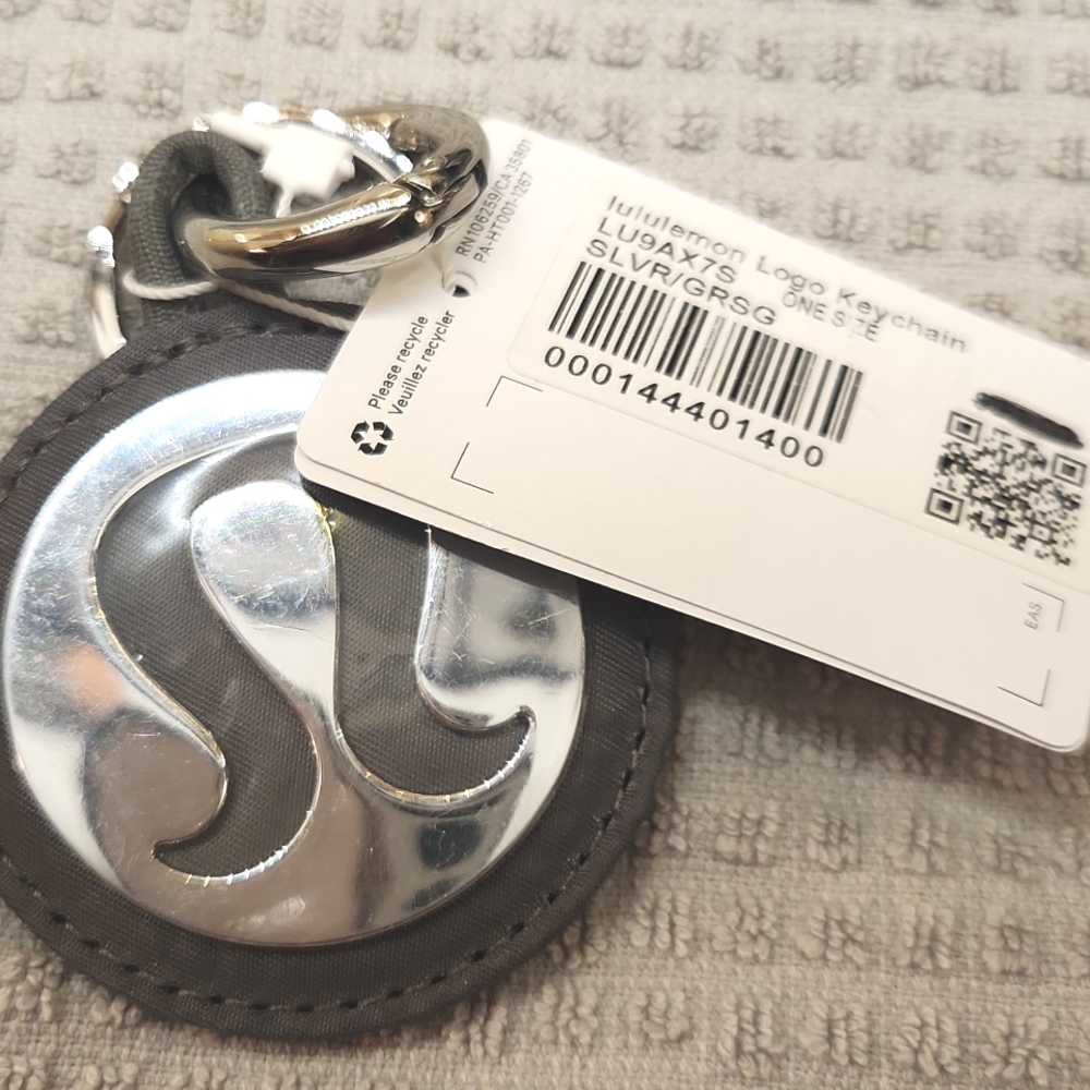 Lululemon Logo Keychain